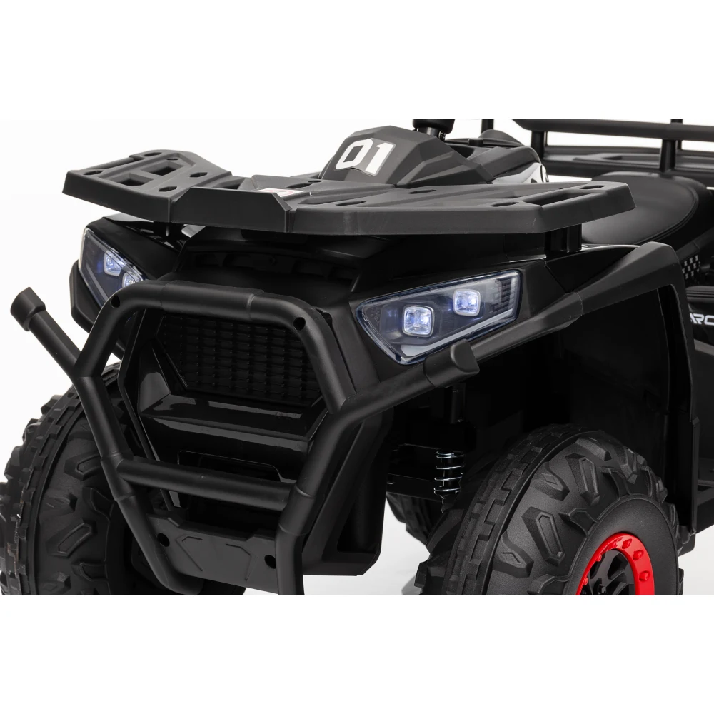ATV electric Richi MX651/2, Negru – Distracție sigură pentru cei mici [1]