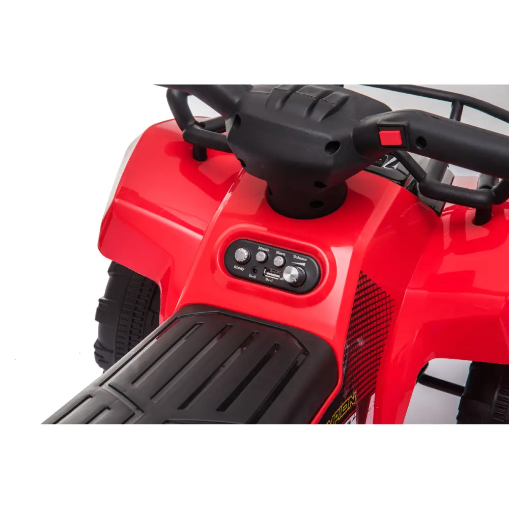 ATV pe acumulator Jiajia JS320 / 1 roșu – primul ATV electric pentru cei mici, simplu, sigur și super distractiv! [2]