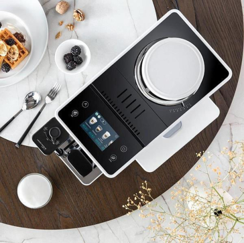 Automat de cafea DeLonghi Rivelia Perfetto EXAM440.55.W, Alb [3]