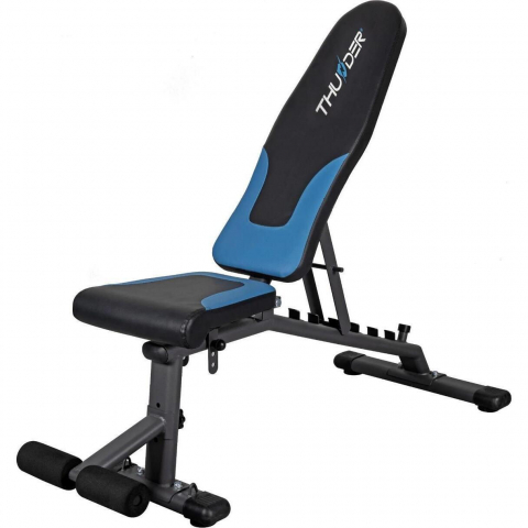Antrenament de forţă - Bancă pliabilă pentru fitness și forță Thunder QUICK