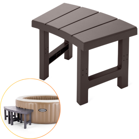 Accesorii piscine SPA - Banca rotundă INTEX pentru SPA jacuzzi gonflabil 124x48x42 cm