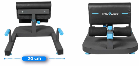 Скамья THUNDER TENZ для приседаний – Многофункциональная, устойчивая и идеальная для тренировок дома или в зале! [1]