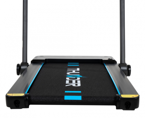 Электрическая беговая дорожка THUNDER IMPACT-BLACK — Мощность и комфорт для домашних тренировок [7]