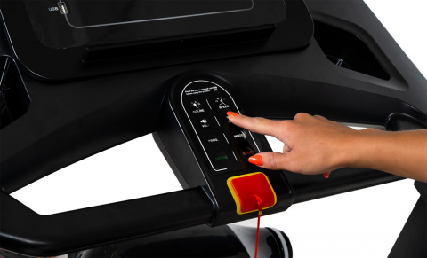 Banda de alergare electrica THUNDER PHENOM-S, Viteza maxima 18km/h, maxima suportata 160kg, Black [9]