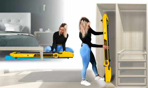 Электрическая беговая дорожка THUNDER® RACE-GOLD – элегантность и сила для ваших тренировок [4]