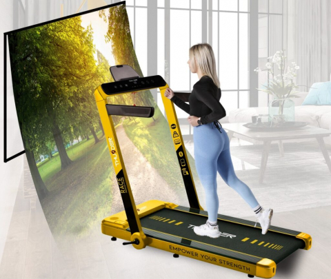 Электрическая беговая дорожка THUNDER® RACE-GOLD – элегантность и сила для ваших тренировок [6]