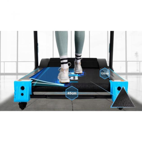 Электрическая беговая дорожка THUNDER® REACT-DS-BLACK – мощь, надёжность и тренировки профессионального уровня! [3]