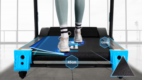 Электрическая беговая дорожка THUNDER® REACT-DS-BLACK – мощь, надёжность и тренировки профессионального уровня! [7]