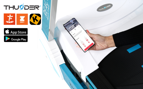 Электрическая беговая дорожка THUNDER REACT-S-WHITE [3]