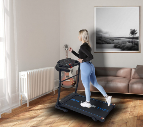 Banda de alergare electrica THUNDER TS-G8000, Bluetooth, viteza maxima 10km/h, maxima suportata 90kg, 12 programe presetate [4]