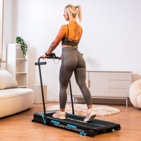 Беговая дорожка электрическая THUNDER VIVA-PRO – Умный и компактный фитнес для дома с автоматическим наклоном 15 уровней и 12 км/ч! [1]