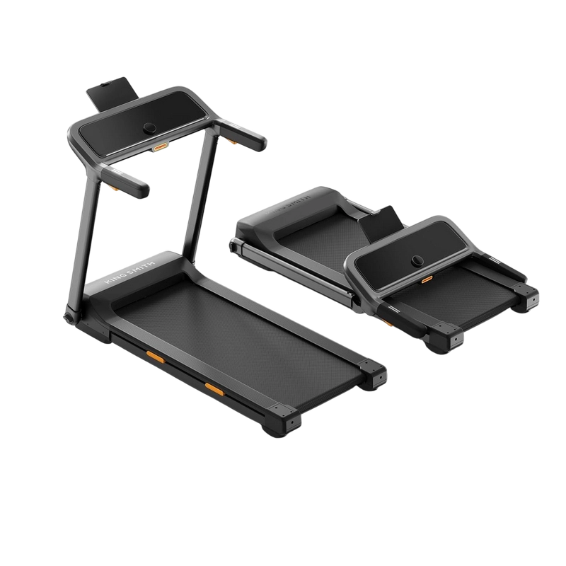 Bandă de alergat electrică Kingsmith WalkingPad G15 (Motor 3 CP, Înclinare reglabilă 10°, Viteză max. 15 km/h, Sarcină max. 136 kg, Pliabilă, Senzor Puls, Bluetooth, Negru) [6]
