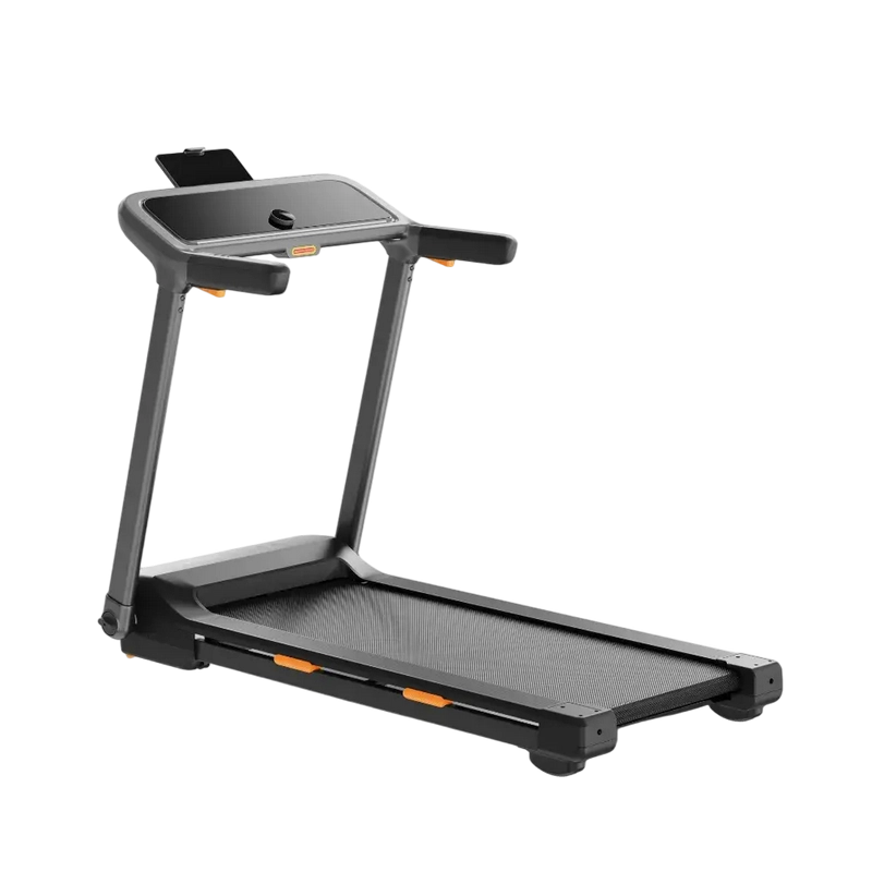 Benzi de alergat - Bandă de alergat electrică Kingsmith WalkingPad G15 (Motor 3 CP, Înclinare reglabilă 10°, Viteză max. 15 km/h, Sarcină max. 136 kg, Pliabilă, Senzor Puls, Bluetooth, Negru)