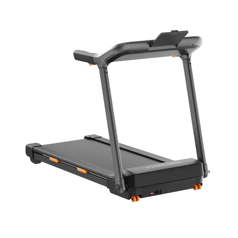 Bandă de alergat electrică Kingsmith WalkingPad G15 (Motor 3 CP, Înclinare reglabilă 10°, Viteză max. 15 km/h, Sarcină max. 136 kg, Pliabilă, Senzor Puls, Bluetooth, Negru) [3]