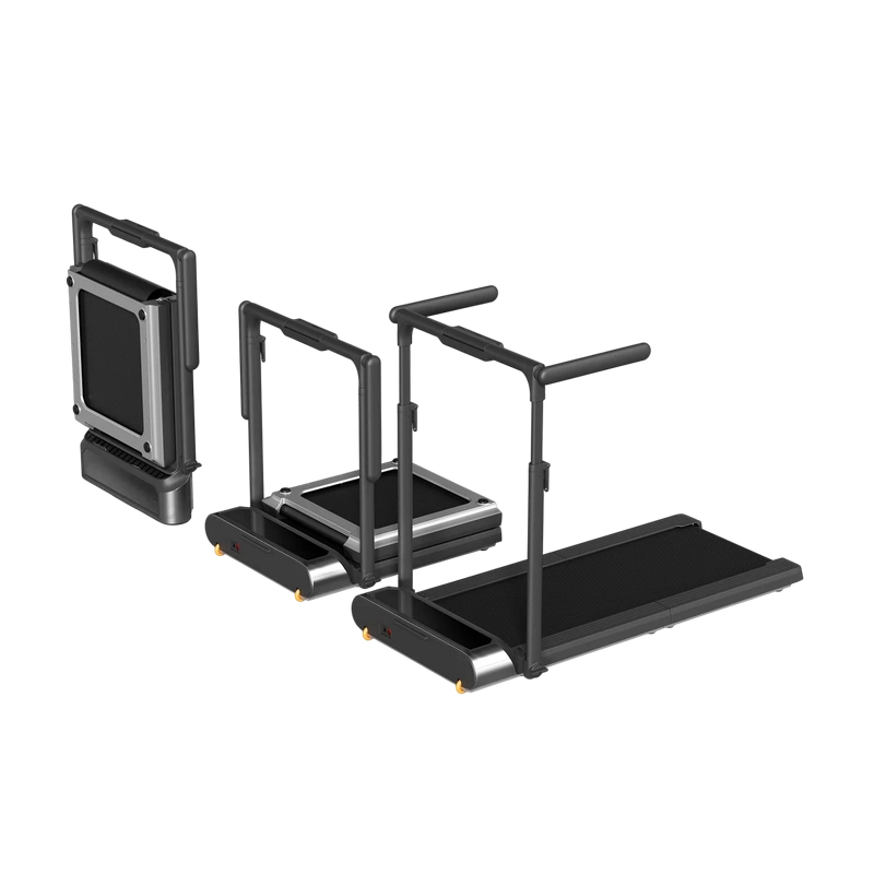 Bandă de alergat electrică Kingsmith WalkingPad R3 Hybrid Plus (Motor 1.0 CP, Viteză max. 12 km/h, Sarcină max. 120 kg, Pliabilă 180°, Bluetooth, Telecomandă, Negru) [6]