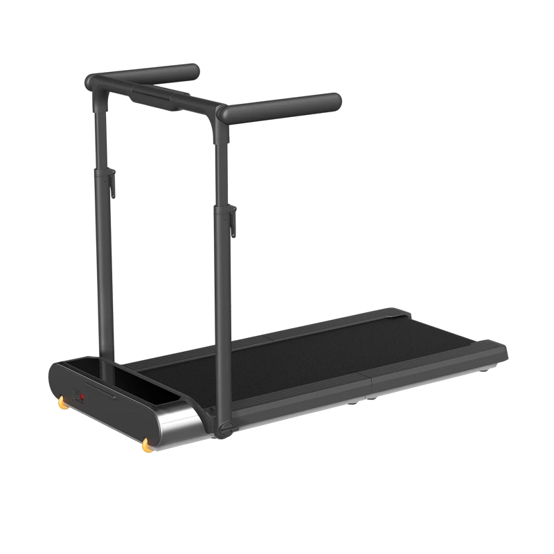 Benzi de alergat - Bandă de alergat electrică Kingsmith WalkingPad R3 Hybrid Plus (Motor 1.0 CP, Viteză max. 12 km/h, Sarcină max. 120 kg, Pliabilă 180°, Bluetooth, Telecomandă, Negru)