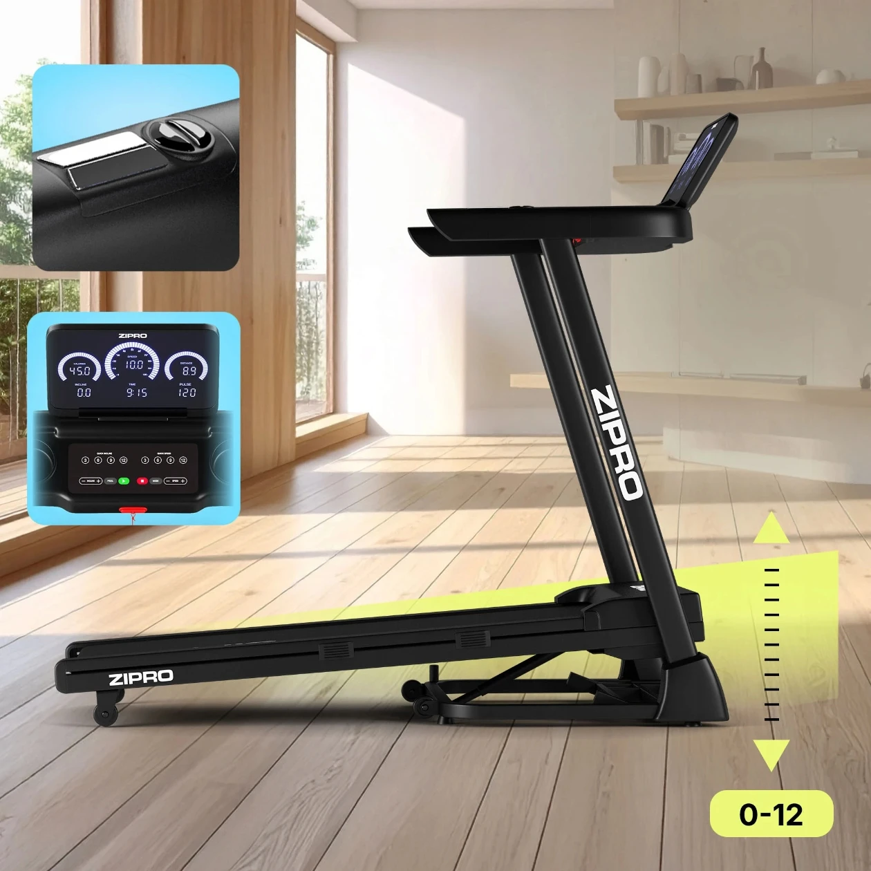 Беговая дорожка Zipro Luma [3]