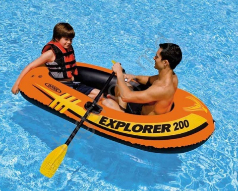 Barcă gonflabilă “Explorer 200”, 185x94x41 cm, până la 95kg, 6+ [1]