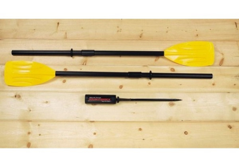 Barca gonflabilă Explorer 200 cu vâsle și pompă, 185x94x41 cm, până la 95 kg, 6+ [4]