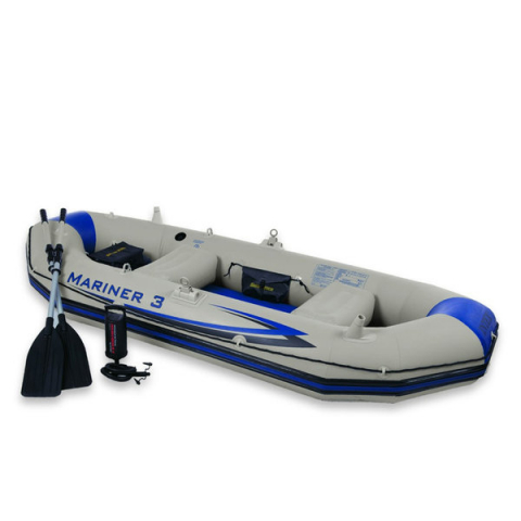 Barca gonflabilă “Mariner 3” cu vâsle și pompă, 297x127x46 cm, până la 400 kg [1]