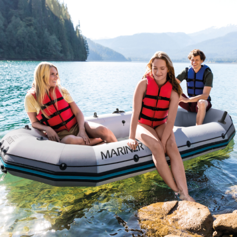 Barca gonflabilă “Mariner 3” cu vâsle și pompă, 297x127x46 cm, până la 400 kg [7]
