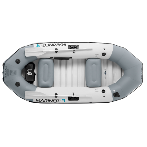 Barca gonflabilă “Mariner 3” cu vâsle și pompă, 297x127x46 cm, până la 400 kg [10]