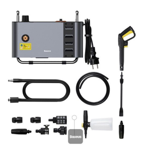 Aparate de spălat cu presiune - Baseus F1 Car Pressure Washer EU, Tarnish – Curățare Profesională, Direct la Tine Acasă