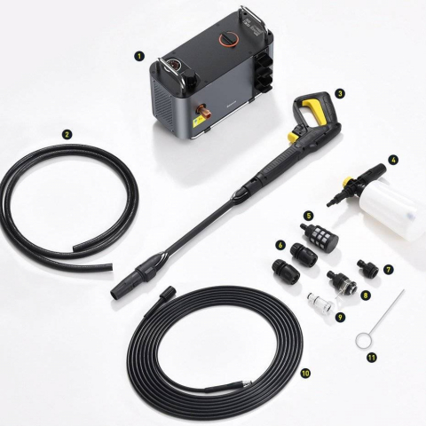 Baseus F1 Car Pressure Washer EU, Tarnish – Curățare Profesională, Direct la Tine Acasă [2]