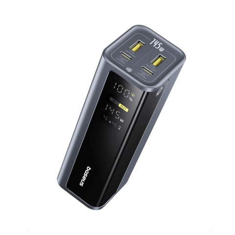 Baterie externă Baseus EnerGeek GP12 Power Bank 20800mAh 145W cu cablu Type-C (0.3m), Afișaj Digital, Space Grey [1]