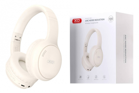 BE41 Star Mist ANC Noise Cancelling Folding Headband Bluetooth Headset white [3]