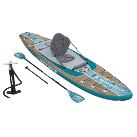 Sport și Agrement - Bestway Placă SUP Hydro-Force FreeSoul Elite și Caiac 2în1, 335 x 84 x 15 cm, până la 150 kg