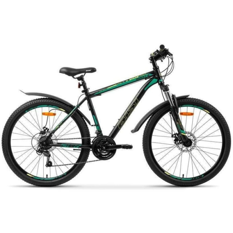 Biciclete - Bicicletă Aist Quest 26/20" – Agilitate și rezistență pe orice teren (Negru-Verde)