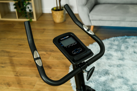 Bicicletă fitnes Thunder MICRUS, sistem de rezistență magnetică 8 nivele, greutate maxima utilizator 100 kg [6]