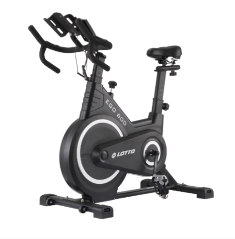 Biciclete fitness - Bicicletă fitness spinning Lotto EGO 600 – Antrenament cardio interactiv și puternic acasă!