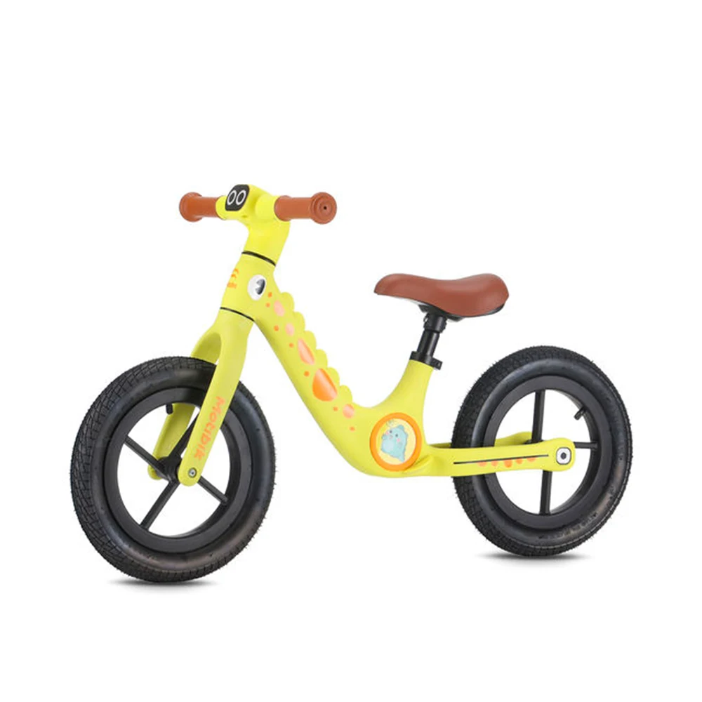 Biciclete fara pedale - Bicicletă galbenă fără pedale Richi