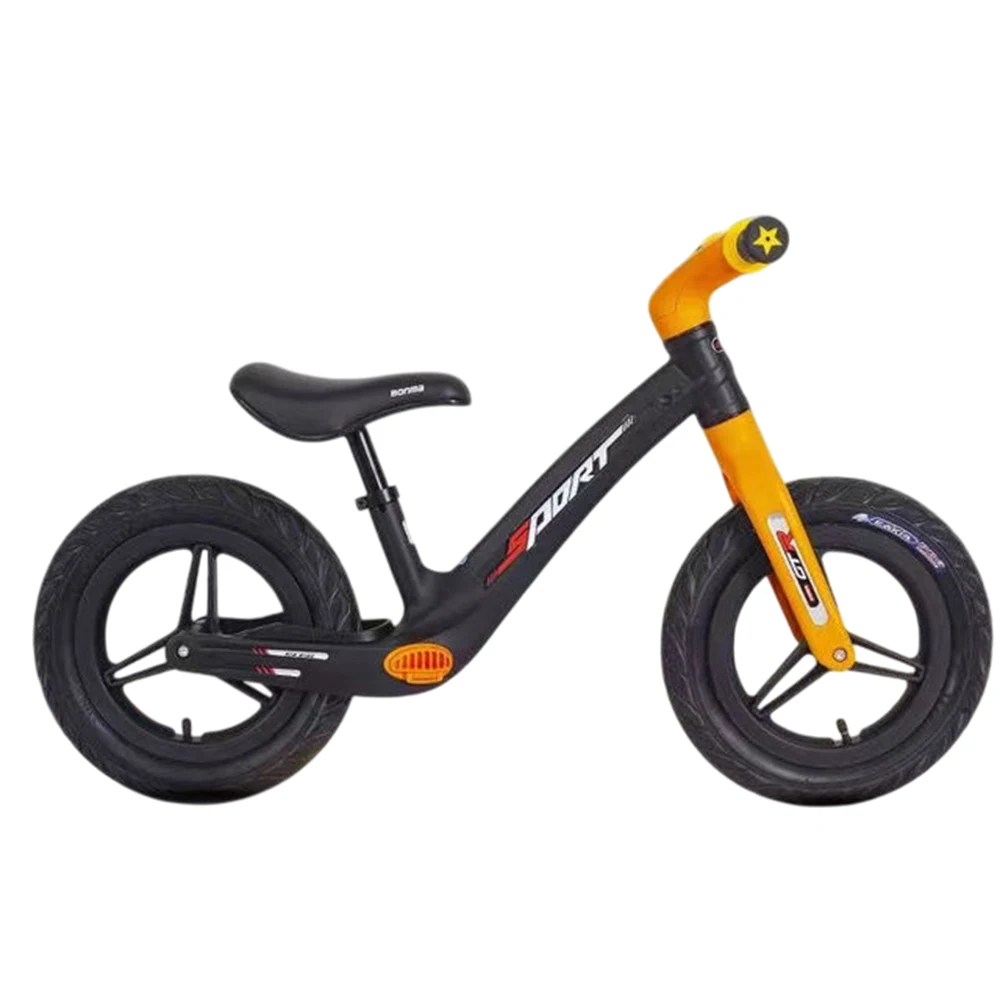 Biciclete fara pedale - Bicicletă neagră fără pedale Richi