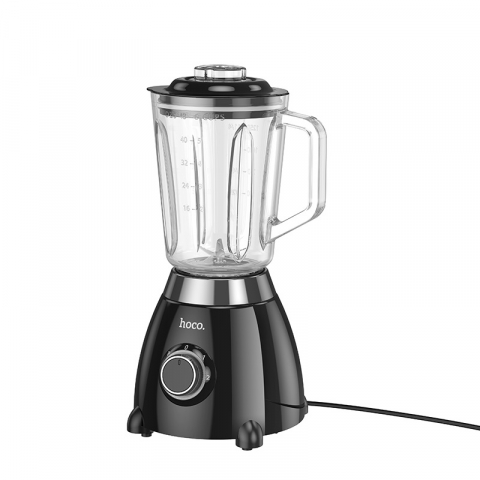 Blendere - Blender Retro Electric HE33 – 1.5L, 500W, Design Elegant din Inox și Sticlă