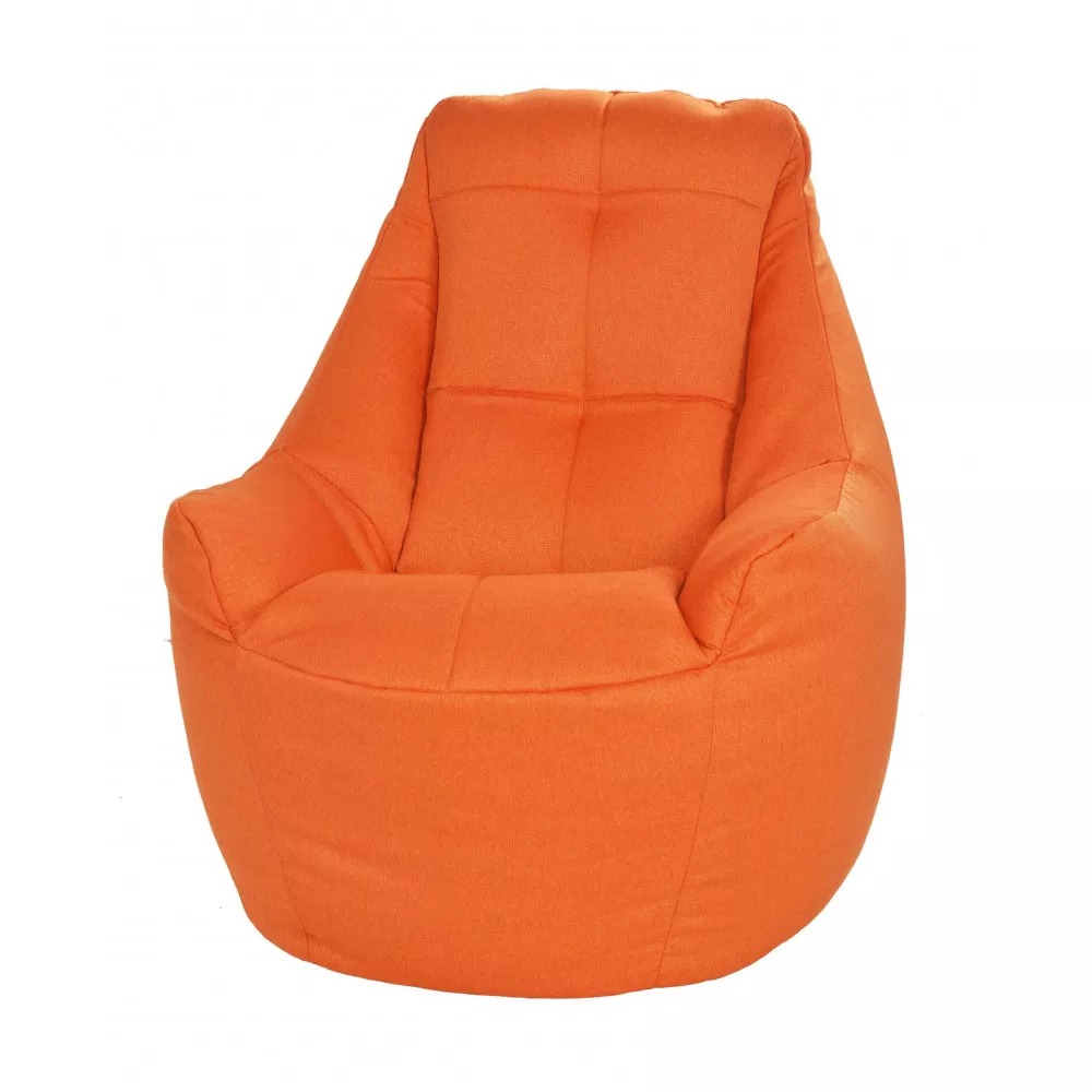 Кресла Bean Bag - Кресло без каркаса (Bean Bag) BigBoss, Велюр Оранж
