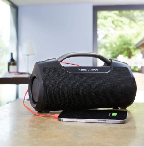 Boxă Bluetooth CANTON Mate Pro – 60 W, sunet 360°, baterie 12 ore, IPX6, neagră – bestia portabilă germană [5]