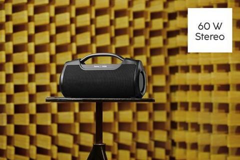 Boxă Bluetooth CANTON Mate Pro – 60 W, sunet 360°, baterie 12 ore, IPX6, neagră – bestia portabilă germană [6]