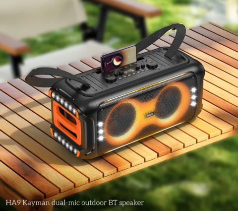 Boxă BT externă HA9 Kayman cu microfon dublu [3]