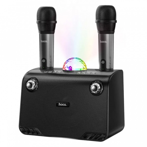 PartyBox - Boxă Karaoke Portabilă BS41 Plus – Sunet Clar, Microfoane Duble și Autonomie de 8 Ore