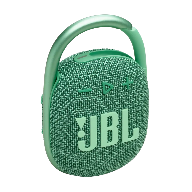 Boxe portabile - Boxa Portabila JBL Clip 4  ECO Green, made from recycled plastic and fabric
