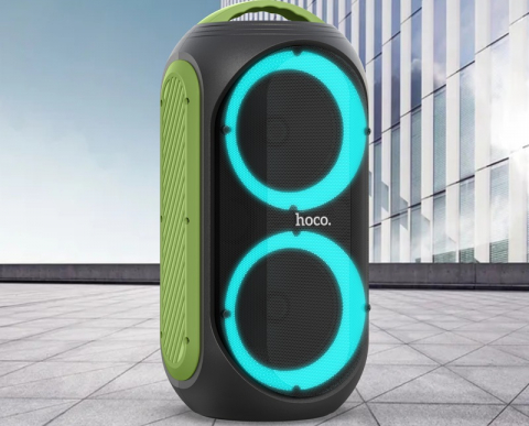 Boxă Portabilă Wireless DS33 – 30W, Bluetooth 5.0, Karaoke, Lumini RGB, Microfon UHF [4]