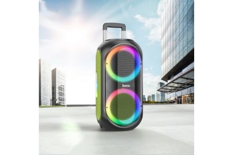 Boxă Portabilă Wireless DS33 Max – 100W, 18000mAh, Bluetooth 5.0, Efecte Luminoase, Karaoke și Guitar In [4]