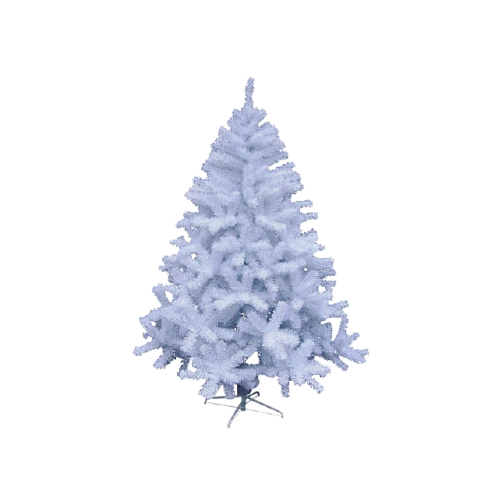 Ёлки искусственные - Белая блестящая ёлка 150 см, 350 веток – праздничная яркая ёлка