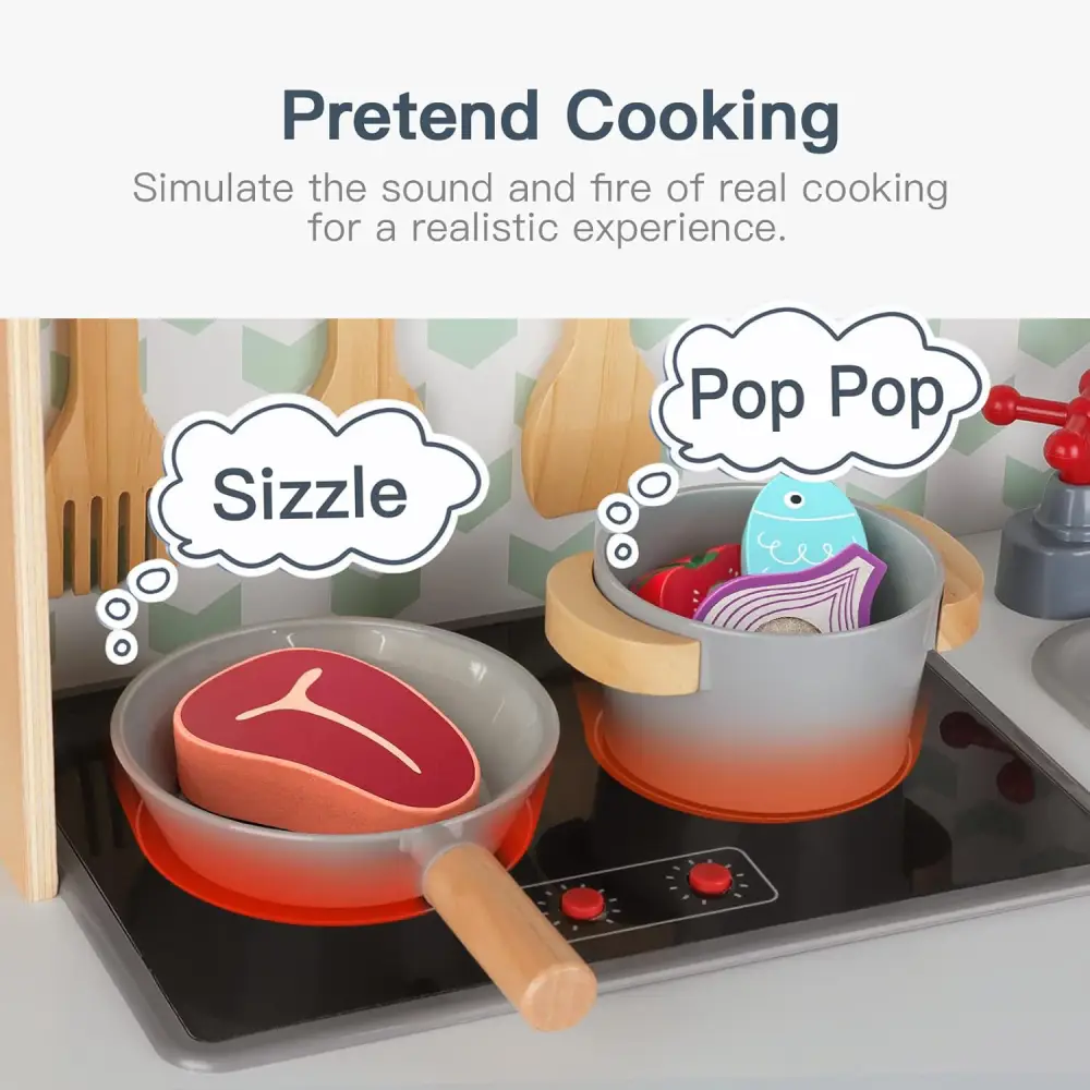 Bucătărie de jucărie în set cu accesorii TK945 – Universul culinar al micilor bucătari (Art. 55214) [3]