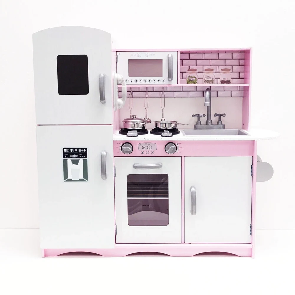 Bucătărie din lemn pentru fetițe cu sunete și lumini – Eleganță și Interactivitate (Art. 63277) [5]