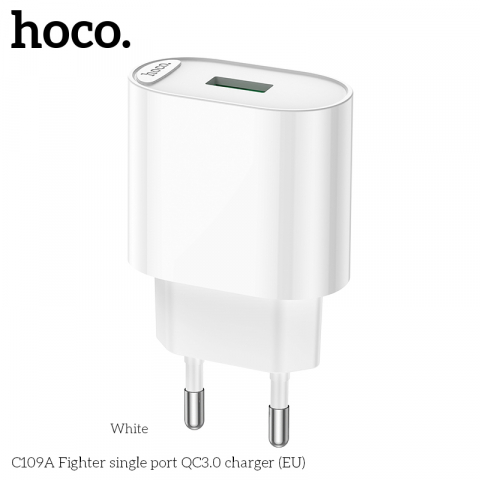 Telefoane - C109A Fighter single port QC3.0 charger(EU)