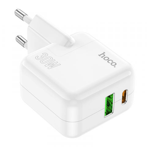 Incarcatoare - C111A Lucky dual-port PD30W+QC3.0 charger(EU)